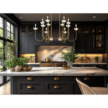 Z Lite Allistair 12 Light Linear Chandelier 13