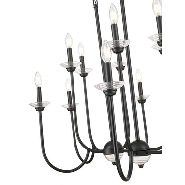 Z Lite Allistair 12 Light Linear Chandelier 3