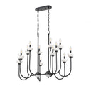 Z Lite Allistair 12 Light Linear Chandelier 4