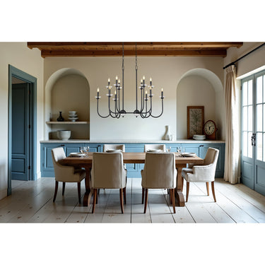Z Lite Allistair 12 Light Linear Chandelier 5