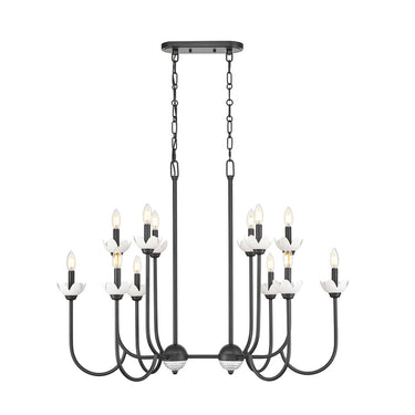 Z Lite Allistair 12 Light Linear Chandelier 