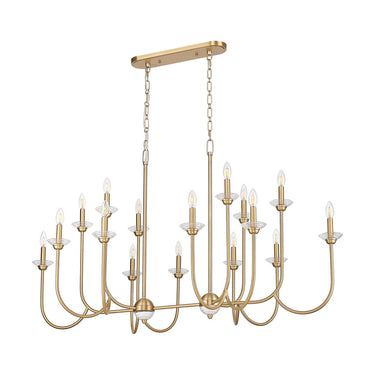 Z Lite Allistair 16 Light Linear Chandelier 12