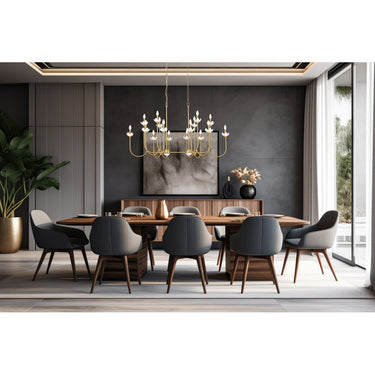 Z Lite Allistair 16 Light Linear Chandelier 13