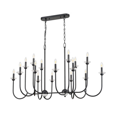 Z Lite Allistair 16 Light Linear Chandelier 4