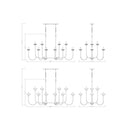 Z Lite Allistair 16 Light Linear Chandelier 7