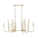 Z Lite Allistair 16 Light Linear Chandelier 8