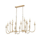 Z Lite Allistair 16 Light Linear Chandelier 9