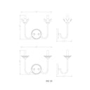Z Lite Allistair 2 Light Wall Sconce 7