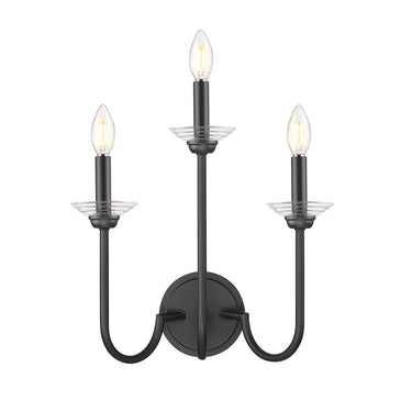 Z Lite Allistair 3 Light Wall Sconce 9
