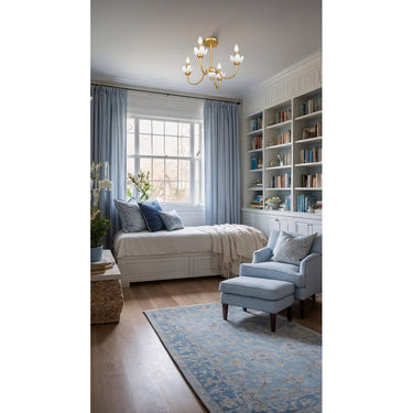 Z Lite Allistair 4 Light Semi Flush Mount 14