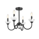 Z Lite Allistair 4 Light Semi Flush Mount 2