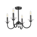 Z Lite Allistair 4 Light Semi Flush Mount 4