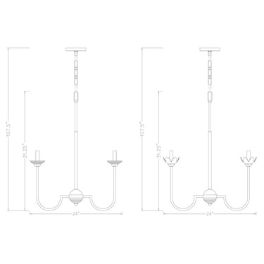 Z Lite Allistair 5 Light Chandelier 7