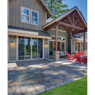 Z Lite Almet 1 Light 14" Outdoor Wall Light in Galvanized Finish 6