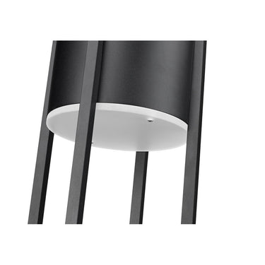 Z Lite Almet 1 Light Outdoor Chain Mount Ceiling Fixture in Brushed Nickel Finish 3