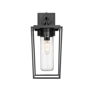 Z Lite Almet 1 Light Outdoor Wall Light in Black Finish 2