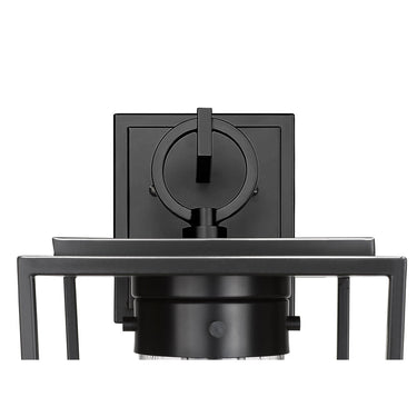 Z Lite Almet 1 Light Outdoor Wall Light in Black Finish 3