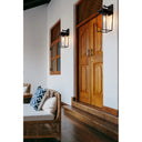 Z Lite Almet 1 Light Outdoor Wall Light in Black Finish 6