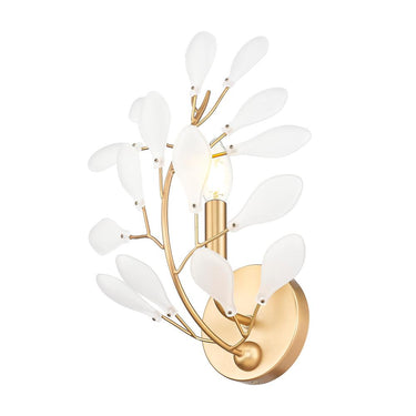 Z-Lite Almet 1 Light Wall Sconce in Modern Gold Finish 2