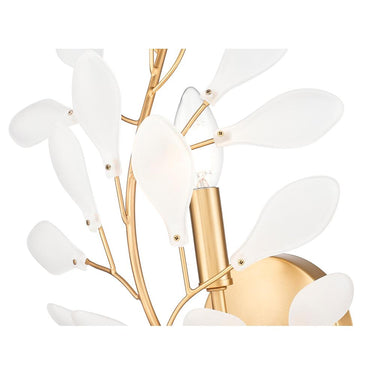 Z-Lite Almet 1 Light Wall Sconce in Modern Gold Finish 3