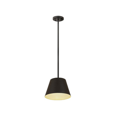 Z-Lite Almet 12" 1 Light Pendant in Matte Black 2