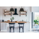 Z-Lite Almet 12" 1 Light Pendant in Matte Black 6