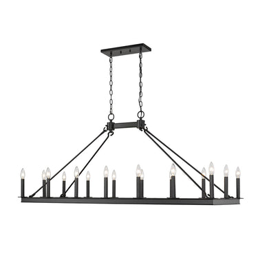 Z Lite Almet 16 Light Linear Chandelier 2