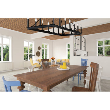 Z Lite Almet 16 Light Linear Chandelier 6
