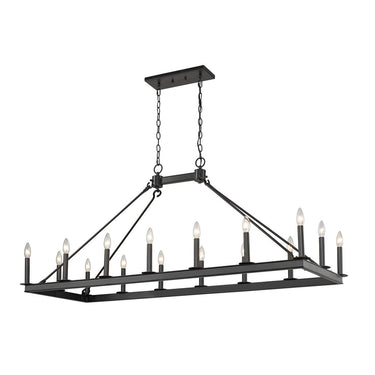 Z Lite Almet 16 Light Linear Chandelier 