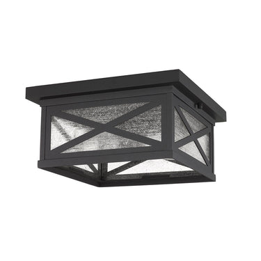 Z Lite Almet 2 Light Outdoor Flush Mount 4