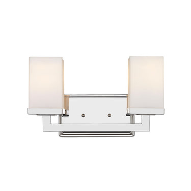 Z-Lite Almet 2 Light Vanity Wall Sconce in Chrome Finish 2