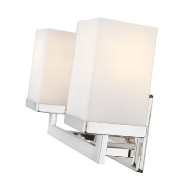 Z-Lite Almet 2 Light Vanity Wall Sconce in Chrome Finish 3