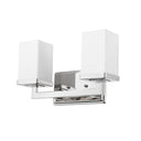 Z-Lite Almet 2 Light Vanity Wall Sconce in Chrome Finish 4