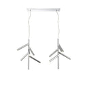 Z-Lite Almet 20.25" 12 Light Linear Chandelier in Chrome Finish 2