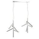 Z-Lite Almet 20.25" 12 Light Linear Chandelier in Chrome Finish 3
