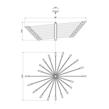 Z Lite Almet 20 Light Chandelier 7