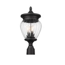 Z-Lite Almet 3 Light Outdoor Post Mount Fixture 1