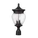 Z-Lite Almet 3 Light Outdoor Post Mount Fixture 