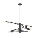 Z-Lite Almet 32" 16 Light Chandelier in Matte Black Finish 1