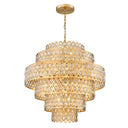 Z-Lite Almet 32.5" 17 Light Chandelier in Heirloom Brass Finish 2