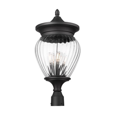 Z-Lite Almet 4 Light Outdoor Post Mount Fixture 1
