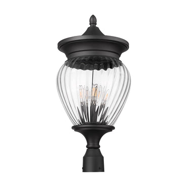Z-Lite Almet 4 Light Outdoor Post Mount Fixture 4