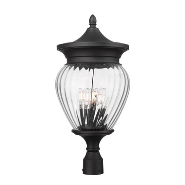 Z-Lite Almet 4 Light Outdoor Post Mount Fixture 