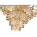 Z-Lite Almet 44.75" 25 Light Chandelier in Heirloom Brass Finish 3