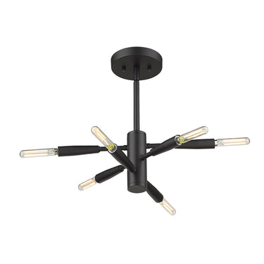 Z Lite Almet 6 Light Semi Flush Mount 2
