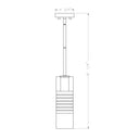 Z Lite Alton 1 Light Pendant 7