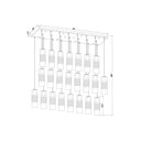 Z Lite Alton 23 Light Linear Chandelier 7