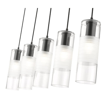 Z Lite Alton 5 Light Linear Chandelier 11