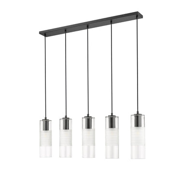 Z Lite Alton 5 Light Linear Chandelier 12
