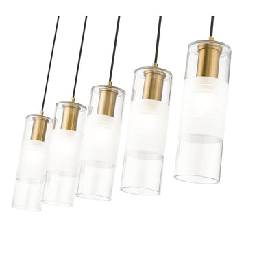 Z Lite Alton 5 Light Linear Chandelier 18